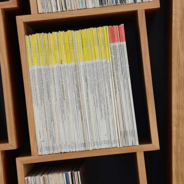 Sinfonic Audio Record Cabinet 8+1 Compartments